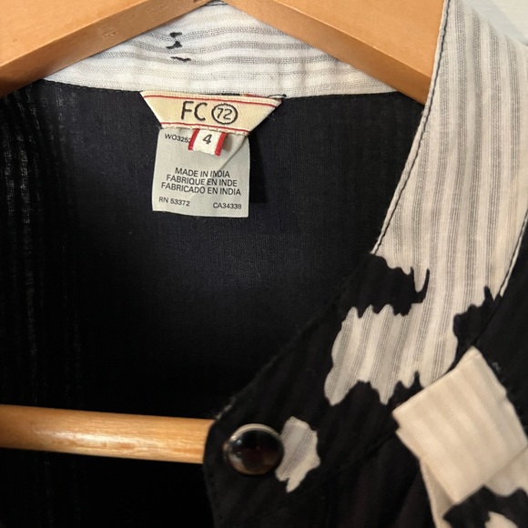 French Connection button front dress - Picture 7 of 7